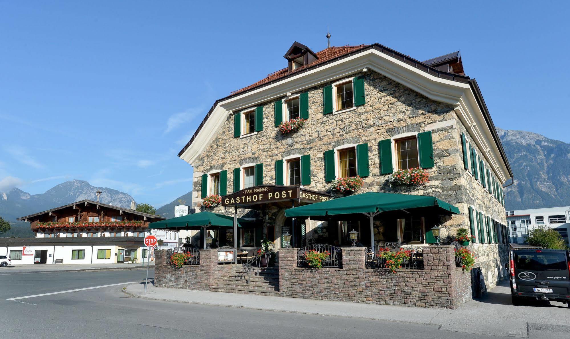 Gasthof Hotel Post Strass im Zillertal Eksteriør billede
